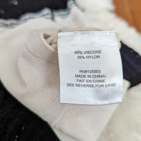 𝅺ronny KOBO crochet knit striped dress xs - Picture 9 of 13